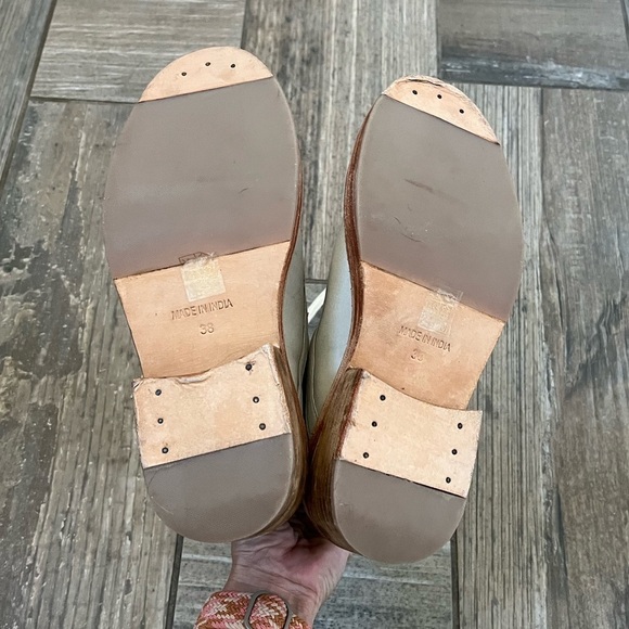 Free People Santa Fe Lace-Up Boot in Ecru size 8 - Picture 11 of 12